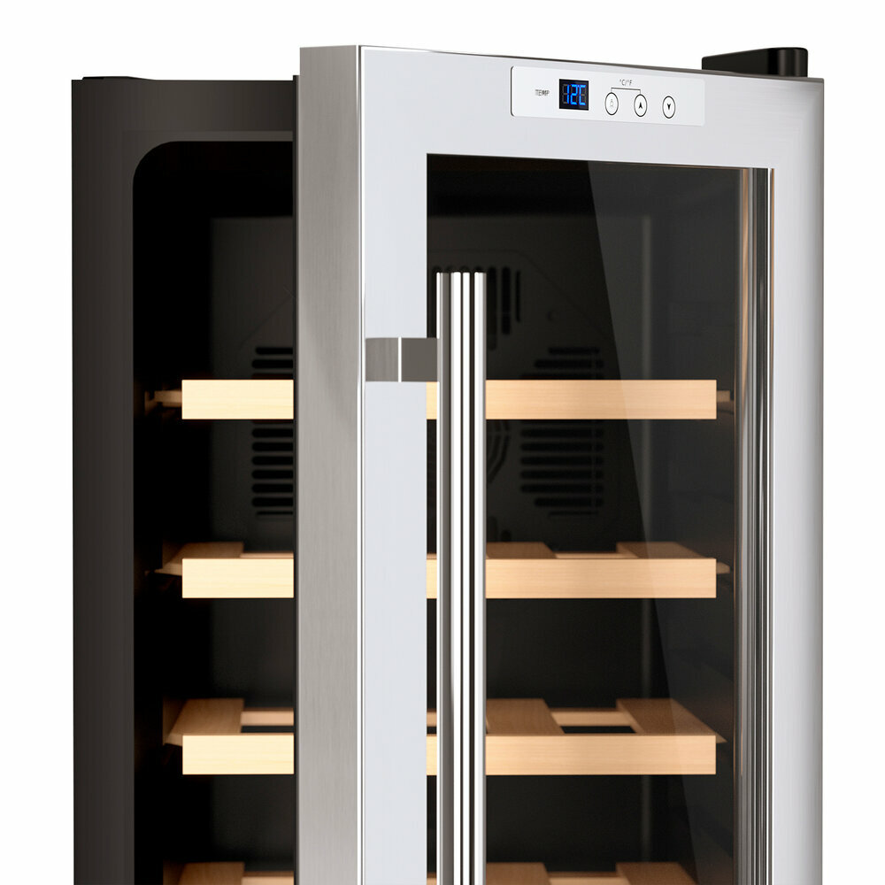 Cave de conservation 18 bouteilles pose libre