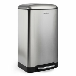 Poubelle à pédale 30L - Édition inox
