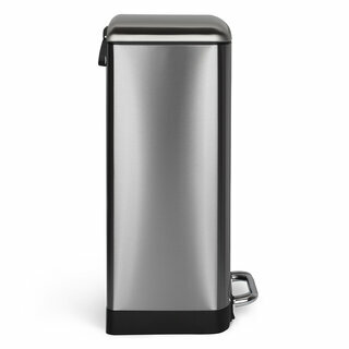Poubelle à pédale 30L - Édition inox