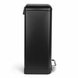 Poubelle à pédale 30L - Édition noir