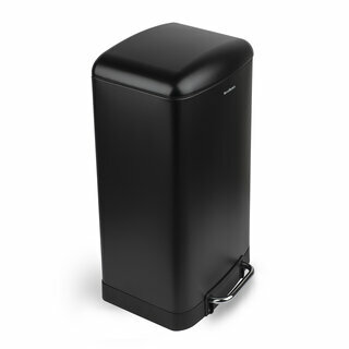 Poubelle à pédale 30L - Édition noir