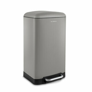 Poubelle à pédale 30L - Édition gris clair