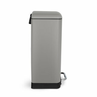 Poubelle à pédale 30L - Édition gris clair