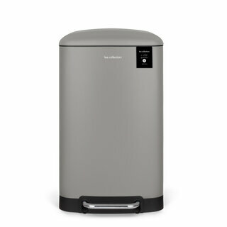 Poubelle à pédale 30L - Édition gris clair