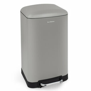 Poubelle à pédale 40L - Édition gris clair
