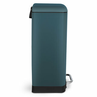 Poubelle à pédale 40L - Édition bleu pétrole