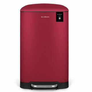 Poubelle à pédale 40L - Édition rouge