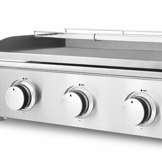 Plancha au gaz 3 brûleurs
