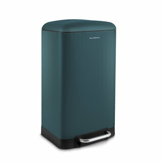 Poubelle à pédale 30L - édition bleu pétrol