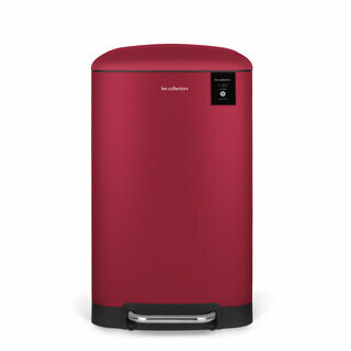 Poubelle à pédale 30L - édition rouge
