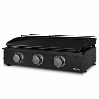 Plancha au gaz 3 brûleurs