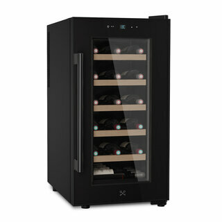 Cave à vin Les Petits Champs CAVCB18 - 18 bouteilles, température réglable de 11°C à 18°C, système anti-vibration et design élégant Cave à vin Les Petits Champs CAVCB18 - 18 bouteilles, température réglable de 11°C à 18°C, système anti-vibration et design élégant