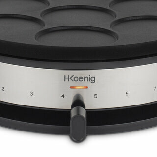 Crêpière avec plaque réversible Crêpière avec plaque réversible