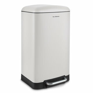 Poubelle à pédale 30L - Édition blanche Poubelle à pédale 30L - Édition blanche