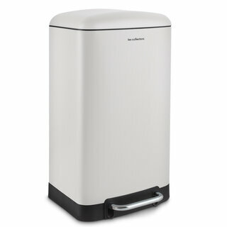Poubelle à pédale 40L - Édition blanche Poubelle à pédale 40L - Édition blanche