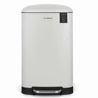 Poubelle à pédale 40L - Édition blanche Poubelle à pédale 40L - Édition blanche