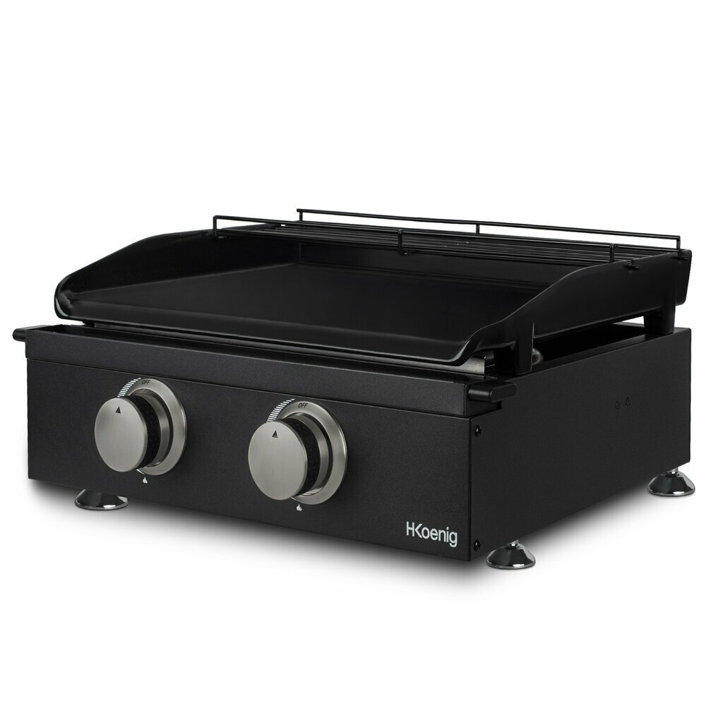 Plancha au gaz 2 brûleurs