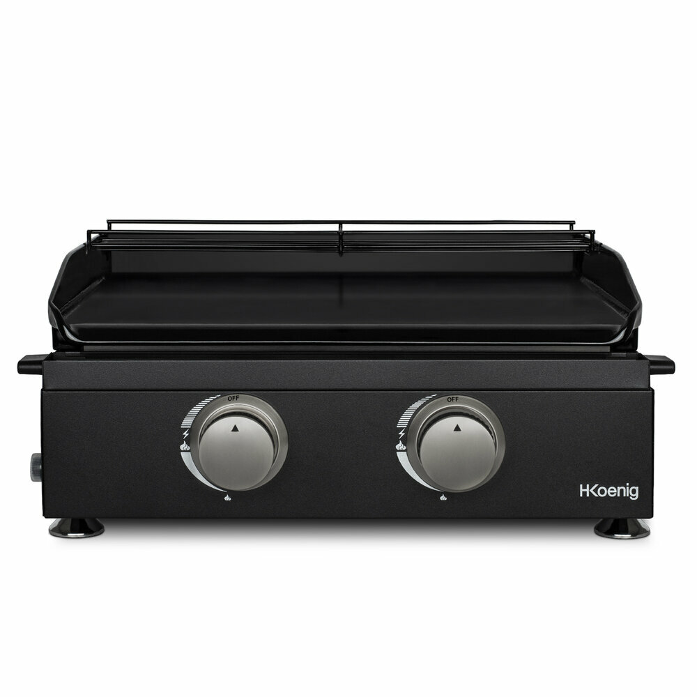 Plancha au gaz 2 brûleurs