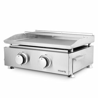 Plancha au gaz 2 brûleurs Plancha au gaz 2 brûleurs