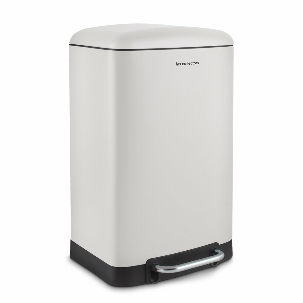 Poubelle à pédale 20L - Édition Blanche
